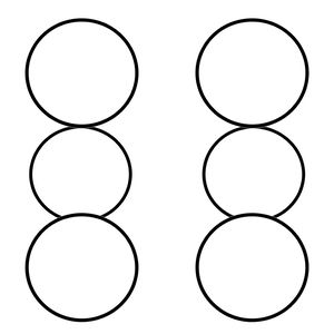 Szablon arkusza z kropkami