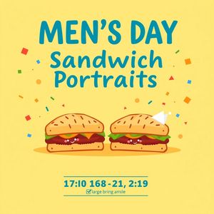 Plakat powitalny — Dzień Mężczyzn