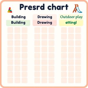 Arkusz do wykresu ulubionych zabaw