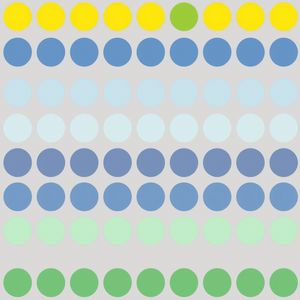 Arkusz z naklejkami / kółeczka do wykresu