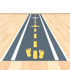 Pas startowy — naklejka/taśma na podłogę