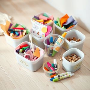 Materiały plastyczne — zestaw do kolażu