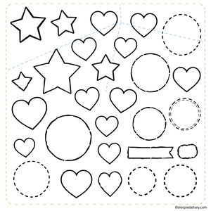 Szablony do ozdabiania (naklejki i wzory)