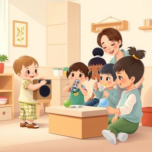 Scena: Małe studio radiowe