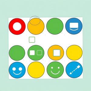 Arkusz przycisków — Naklejki sterujące