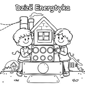 Kolorowanka — Mała elektrownia