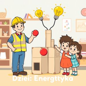 Plakat powitalny — Energetyk i stacja