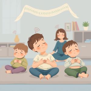 Koło relaksacyjne — obraz do końcowego uspokojenia