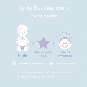 Karta uspokojenia - oddech 'gwiazdka'