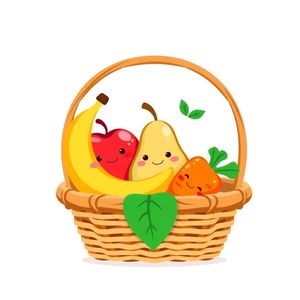 Koszyk z miękkimi owocami