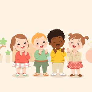 Ilustracja pożegnania rytmicznego