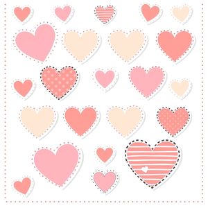 Serduszko do zabrania do domu (naklejka/wydruk)