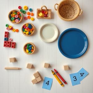 Zdjęcie materiałów manipulacyjnych