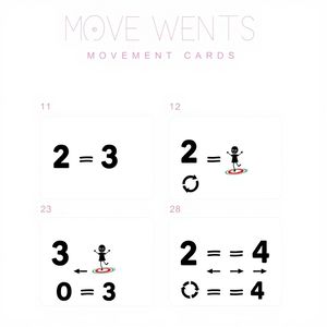 Karty poleceń do gry ruchowej (zestaw)