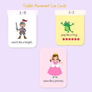 Karty ruchowe (Marsz, Skok, Machanie)