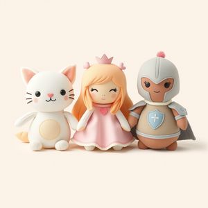 Małe figurki / obrazki dotykowe