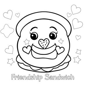 Kolorowanka — Owocowa buźka