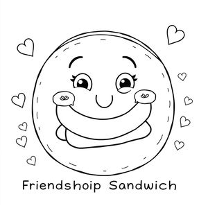 Kolorowanka — Owocowa buźka