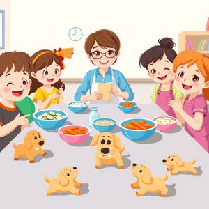 Plakat: Dzień Kundelka — kanapki-kundelki