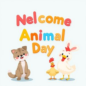 Plansza powitalna — Dzień Zwierząt