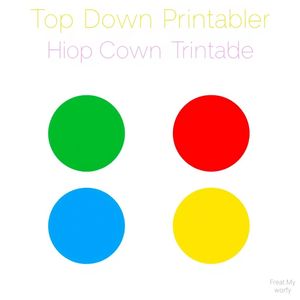 Karty kolorów na podłogę