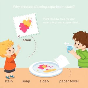 Stacja 3 — Kolorowe plamy i czyszczenie