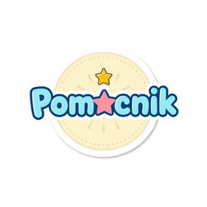 Naklejka 'Pomocnik' (projekt)