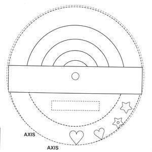 Szablon — Wycinanka talerzyka