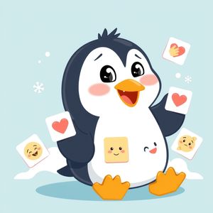 Okładka zajęć – Dzień Pingwina