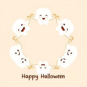 Plakat powitania: Marsz duchów