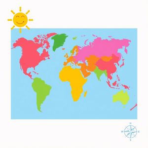 Prosta mapa przyjaźni (plansza do druku)