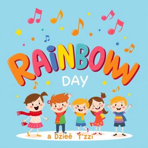 Plakat powitalny 'Dzień Tęczy'