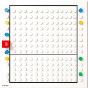 Plansza do budowania (A4) — mata z polami