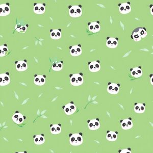 Wzór na chusteczki 'bambus' — do wydruku