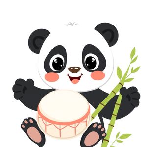 Plakat powitalny: Dzień Pandy