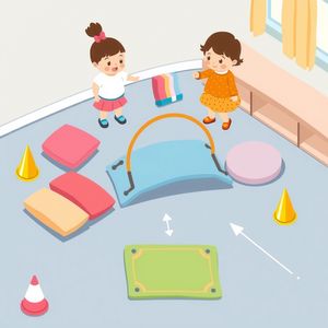 Stacja 1 — Tor przeszkód (ilustracja)