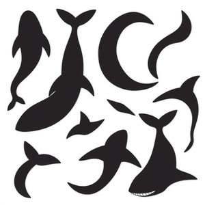 Szablony ogonków i płetw