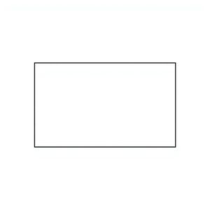 Kontur prostokątnej flagi - szablon A4