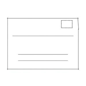 Szablon koperty do druku (A4)