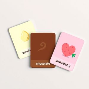 Karty smaków i kolorów — szablon do druku