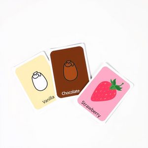 Karty smaków i kolorów — szablon do druku