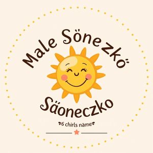 Dyplomik 'Małe Słoneczko' — naklejka/pamiątka