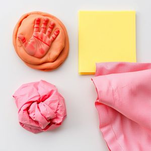 Zbliżenia tekstur na stół sensoryczny