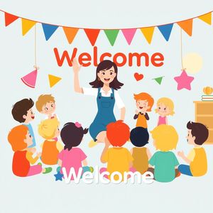 Plansza powitalna — Krąg powitania