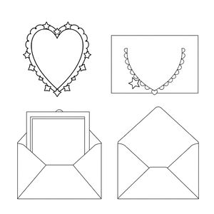 Szablony laurek i kopert — Poczta życzeń