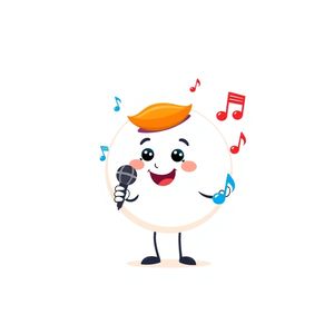 Ilustracja piosenki/znaczek piosenki o guziku