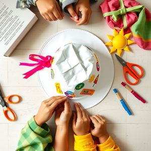 Inspiracje rekwizytów: Kapelusz Szczęścia i szaliki