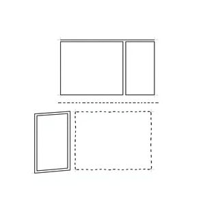 Mini książeczka — pusty szablon stron