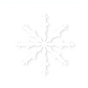 Duży ilustracyjny płatek śniegu