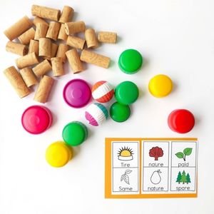 Zestaw elementów do sortowania (bezpieczne przedmioty)